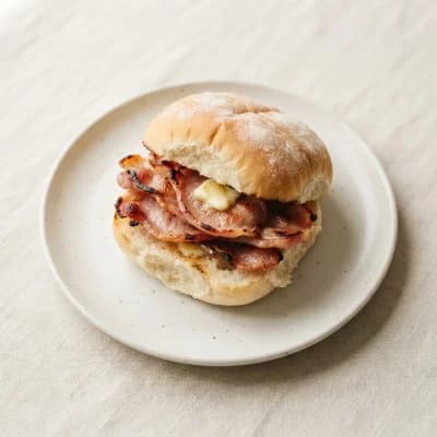 Greggs Bacon Breakfast Roll