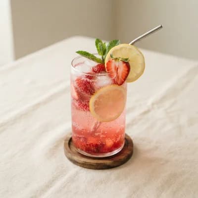 Greggs Strawberry Lemonade