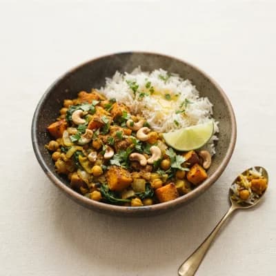 Greggs Sweet Potato Bhaji & Rice