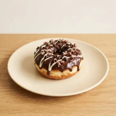 Greggs Triple Chocolate Doughnut